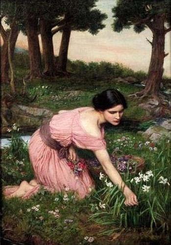 John William Waterhouse Spring Spreads One Green Lap of Flowers